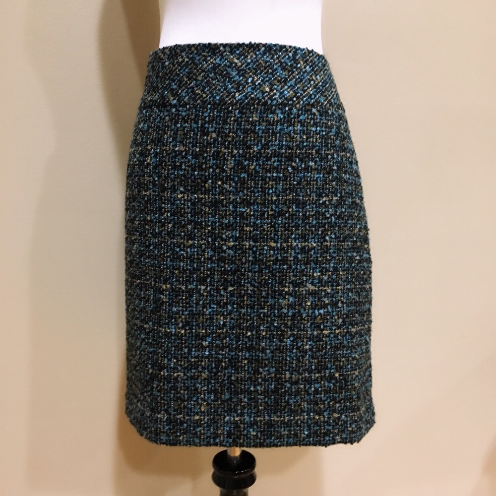 Ann Taylor Loft Boucle Pencil Skirt